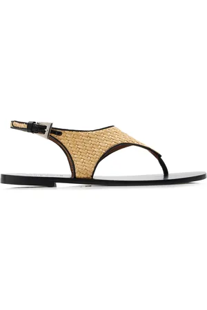 PARIS TEXAS Amalfi Raffia Sandals