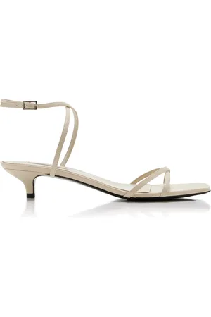 Totême Leather Crossover Sandals