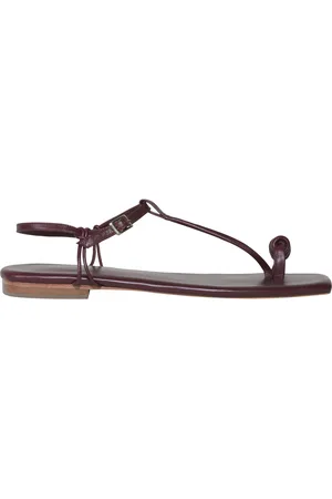 JOHANNA ORTIZ Charted Dream Leather Sandals