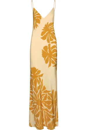 JOHANNA ORTIZ Tropical Harmony Silk Maxi Dress