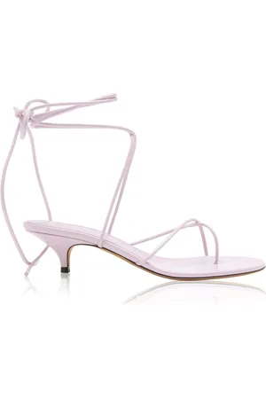 Proenza Schouler Slash Tie Leather Sandals