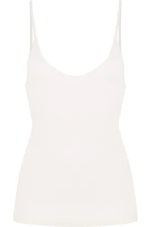 Chloé Ribbed-Knit Wool Tank Top