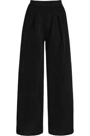 High Slinky Gene Pleated Wide-Leg Pants