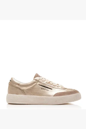 Ghoud Lido Metallic Leather Sneakers