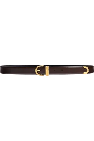 Khaite Bambi Leather Skinny Belt