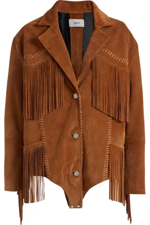 COPERNI Suede Fringed Body Jacket