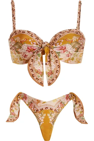 ZIMMERMANN Wylie Scarf-Tie Bikini