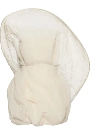 MAGDA BUTRYM Gathered Cotton Mini Dress