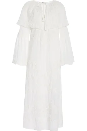 SEA Cotton Lace Maxi Dress
