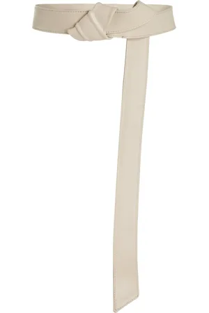 BRANDON MAXWELL The Cleo Knotted Leather Belt