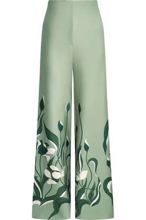 Andres Otalora Luz De Si Scuba Wide-Leg Pants