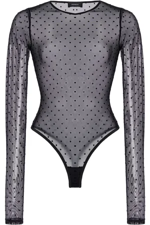 WARDROBE.NYC Polka Dot Bodysuit