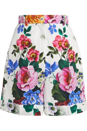 Dolce & Gabbana High-Waisted Cotton Shorts