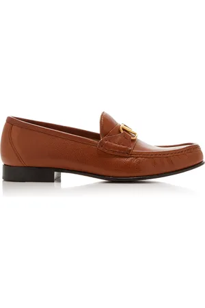 VALENTINO GARAVANI VLogo Leather Loafers