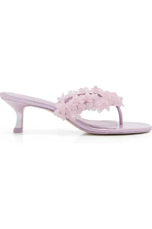 Cult Gaia Avery Floral Sandals