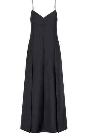 Heirlome Alyona Wool-Silk Maxi Slip Dress