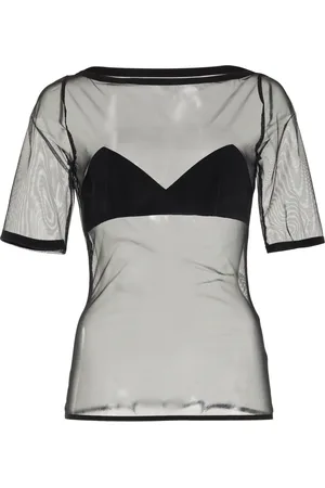 Nensi Dojaka Bra-Detailed Mesh Top