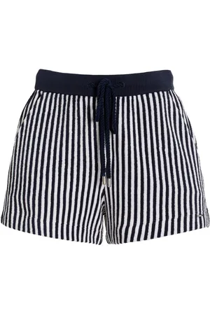 Simkhai Danita Striped Terry Shorts
