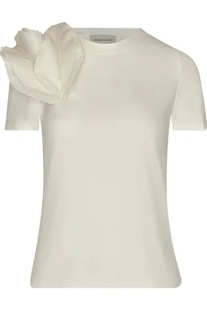 Andres Otalora Humsafar Embellished Cotton Jersey T-Shirt