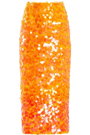 Carolina Herrera Paillette-Embellished Midi Skirt