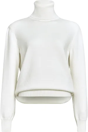 Alaïa High Neck Cashmere-Wool Sweater