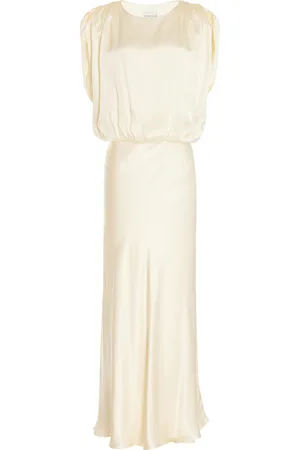 More Noir Victoria Satin Maxi Dress
