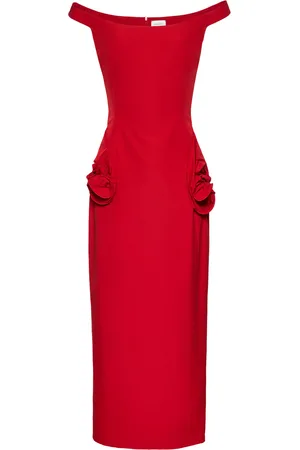 MAGDA BUTRYM Cutout Silk Maxi Dress