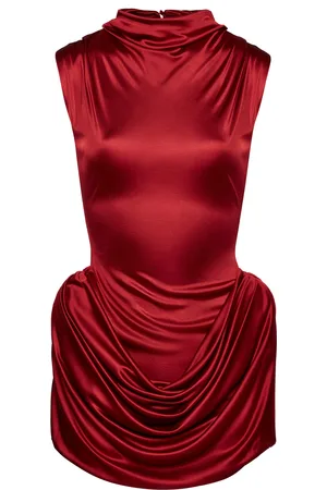 MAGDA BUTRYM Draped Mini Dress