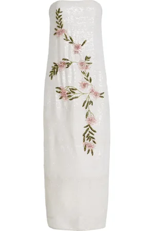 Staud Casey Embellished Sequined Maxi Dress