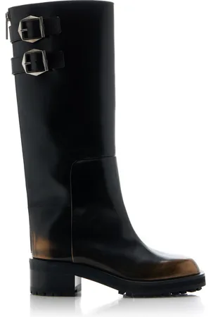 Jimmy Choo Brooklyn Leather Knee Boots