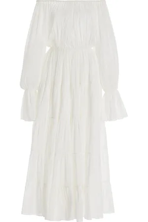 More Noir Beatrice Cotton-Silk Voile Dress