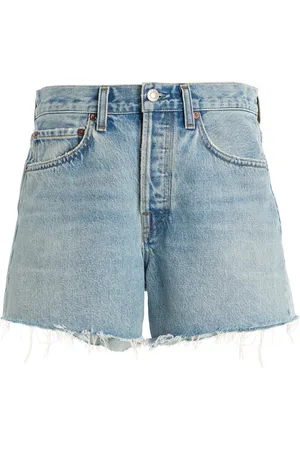 AGOLDE Parker Long Denim Shorts