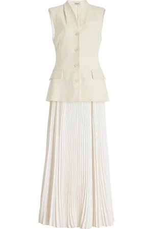 Simkhai Georgina Paneled Midi Dress