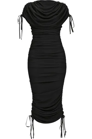 Andrea Iyamah Ratu Ruched Jersey Midi Dress