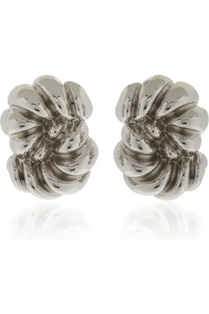 Julietta Loulou Rhodium-Plated Earrings