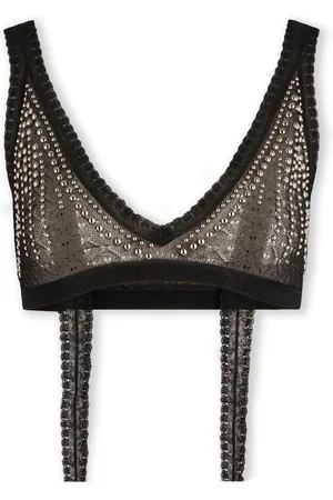 Paco rabanne Embellished Bra Top