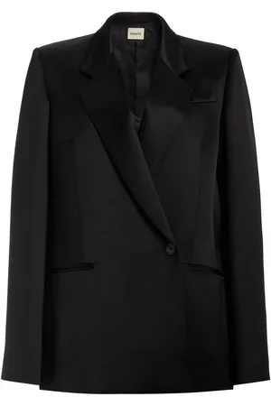 Khaite Willow Satin Blazer