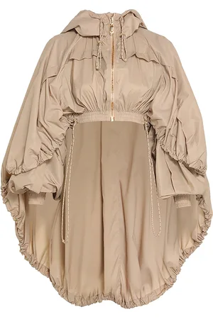 ZIMMERMANN Dawning Cape-Detailed Nylon Parachute Jacket