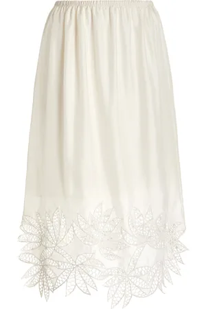Diotima Coverly Silk Skirt
