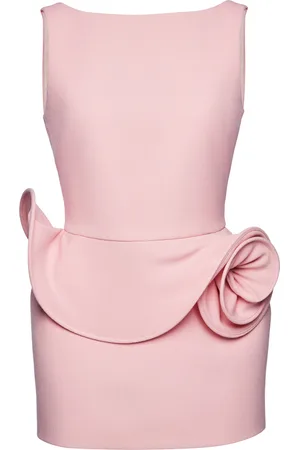MAGDA BUTRYM Rosette Mini Dress
