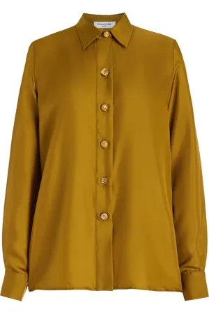FRANCOISE Exclusive Constance Silk Satin Shirt