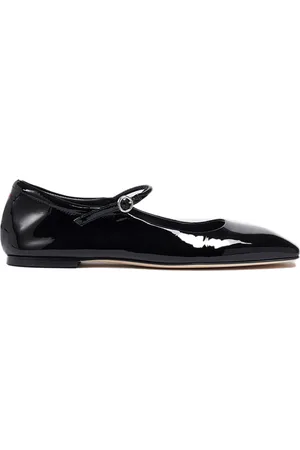 Aeyde Uma Patent Leather Mary Jane Flats