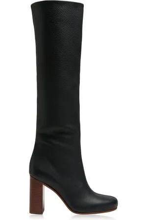 Khaite Willow Leather Knee Boots