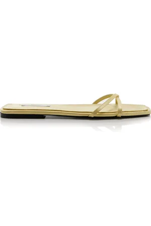 Totême Satin Slide Sandals