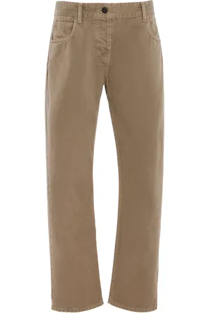 The Row Riaco Cropped Straight-Leg Jeans