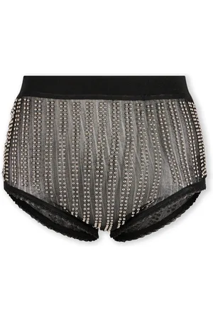 Paco rabanne Embellished High-Waisted Briefs