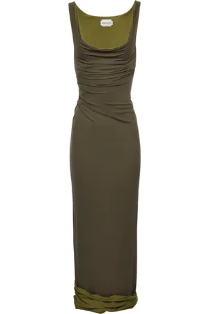 MAGDA BUTRYM Scoop-Neck Maxi Dress