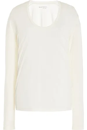 Another Tomorrow Stretch-Jersey T-Shirt