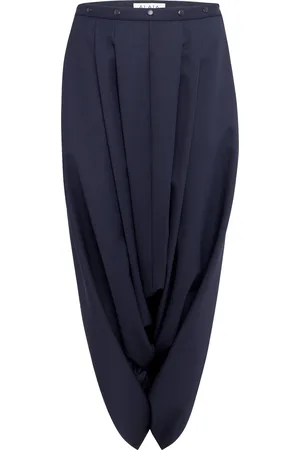 Alaïa Stud-Detailed Draped Pants