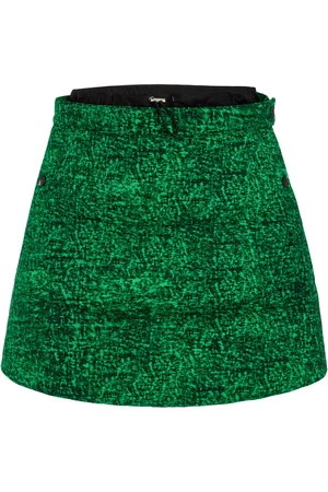 Moncler 1 Moncler JW Anderson Quilted Cotton Mini Skirt
